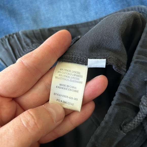 Bella Dahl Dark Grey Jogger Pants Size XL - Picture 7 of 9